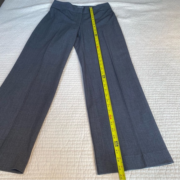 Chico’s Women’s Gray Straight Leg Suit Dress Pants Size 1/8 Career Office - Picture 10 of 13